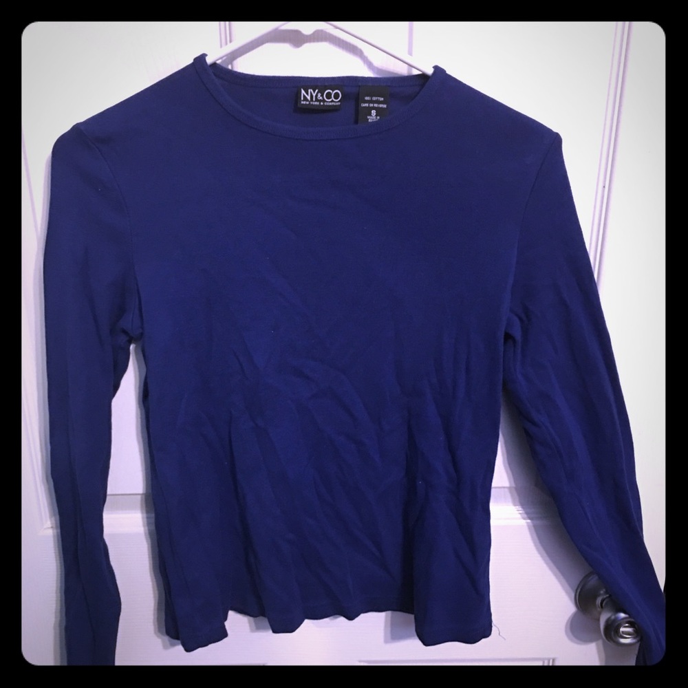 Navy blue NY&CO top